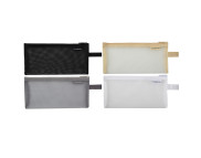 Пенал мягкий сетка 1отд.на молнии КОКОС 21х11см