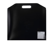 Папка пластик.на кнопках 1отд. deVente 52х44х3см А3 ЧЕРНАЯ