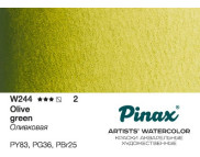 *Акварельная кювета "Extra" Pinax 2,5мл W244 ОЛИВКОВАЯ *Акварельная кювета "Extra" Pinax 2,5мл W244 ОЛИВКОВАЯ
