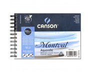 RR Альбом для акварели 300г 100% целлюлоза альбом/спираль "Montval FIN" Canson 12л 10.5х15,5см RR Альбом для акварели 300г 100% целлюлоза альбом/спираль "Montval FIN" Canson 12л 10.5х15,5см