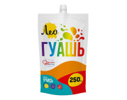 Гуашь художеств."Учись" ЛЕО 250мл 214 ОРАНЖЕВАЯ