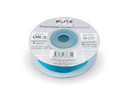 Лента декоративная капроновая Blitz 3ммх45,7м 115 ЛАЗУРНЫЙ