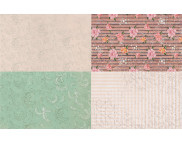 Декупажная карта рисовая Love2art 22х32см "Цветочный узор. Ассорти 1" /0060