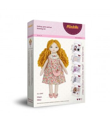 Набор для изготовления куклы DL-0390 Miadolla МЭРИ