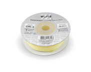 Лента декоративная капроновая Blitz 3ммх45,7м 011 СВЕТЛО-ЖЕЛТЫЙ