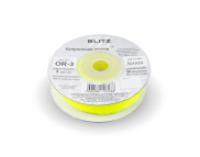 Лента декоративная капроновая Blitz 3ммх45,7м 068 САЛАТОВЫЙ