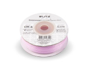 Лента декоративная капроновая Blitz 6ммх45,7м 056 БЛЕДНО-СИРЕНЕВЫЙ