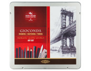 *Набор для графики Gioconda 8898 Koh-i-Noor 23предм.в метал.упак. *Набор для графики Gioconda 8898 Koh-i-Noor 23предм.в метал.упак.