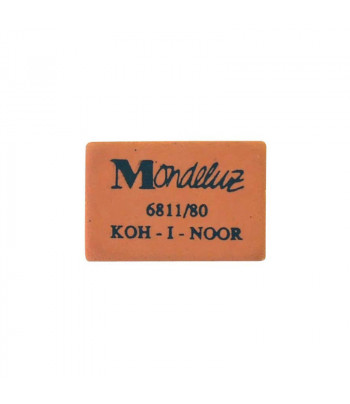 Ластик прямоугольн.(нат каучук) "Mondeluz 80" Koh-i-noor 28х18,5х8мм