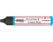 Контур универсальный опухающий (стирка до 40*С) "Pluster Liner Pen" Kreul 29мл ГОЛУБОЙ Контур универсальный опухающий (стирка до 40*С) "Pluster Liner Pen" Kreul 29мл ГОЛУБОЙ