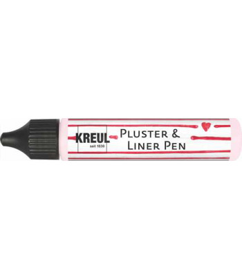Контур универсальный опухающий (стирка до 40*С) "Pluster Liner Pen" Kreul 29мл МАДМУАЗЕЛЬ РОЗА