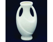 Ваза "Муза" керамическая белая для декорирования h200мм