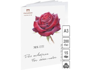 !Папка д/акварели 200гр рисовальная 70%хл.+30%цел."Южная красавица" ЛЛХ 15л А3 !Папка д/акварели 200гр рисовальная 70%хл.+30%цел."Южная красавица" ЛЛХ 15л А3