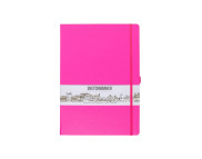 Альбом д/эскизов 140гр книжн.ф.облож.тверд.Неоновая фуксия Sketchmarker 80л 21х30см А4