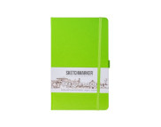 Альбом д/эскизов 140гр книжн.ф.облож.тверд.Зеленый луг Sketchmarker 80л 13х21см А5