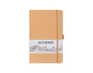 Альбом д/эскизов 140гр книжн.ф.облож.тверд.Капучино Sketchmarker 80л 13х21см А5