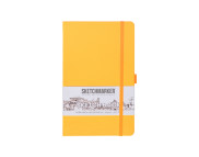 Альбом д/эскизов 140гр книжн.ф.облож.тверд.Неоновый апельсин Sketchmarker 80л 13х21см А5