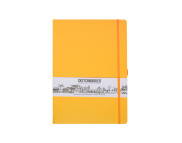 Альбом д/эскизов 140гр книжн.ф.облож.тверд.Неоновый апельсин Sketchmarker 80л 21х30см А4