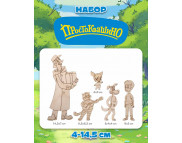 13 R Набор резных фигур с подвес.(фанера) "Простоквашино" Timberlicious от 4 до 14,5см 5шт. 13 R Набор резных фигур с подвес.(фанера) "Простоквашино" Timberlicious от 4 до 14,5см 5шт.