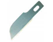 Запасные лезвия в наборе с изогнутым краем  0,5х6х38мм (3шт.) для трафаретн.цанговых ножей