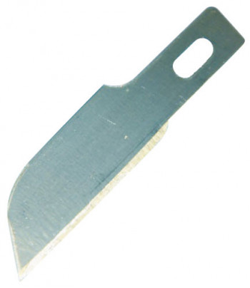 Запасные лезвия в наборе с изогнутым краем  0,5х6х38мм (3шт.) для трафаретн.цанговых ножей