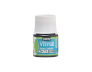 Краска лаковая по стеклу и металлу прозрачная (вр.сушки 8час.) Vitrail Pebeo 45мл ГОЛУБОЙ ЦИАН