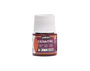 *Краска-эмаль лаковая непрозр (вр.сушки 8час.) Ceramic Pebeo 45мл  РУБИНОВЫЙ