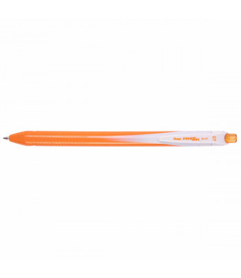 Ручка гелевая  Energel Pentel одноразов.(подходит для левшей) 0,7мм ОРАНЖЕВАЯ