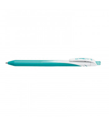 Ручка гелевая  Energel Pentel одноразов.(подходит для левшей) 0,7мм БИРЮЗОВАЯ