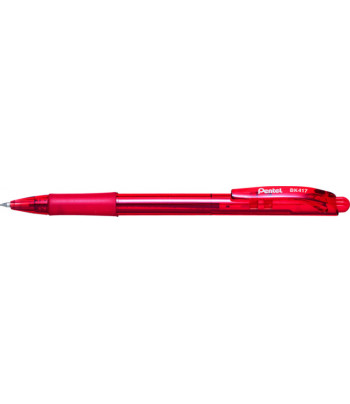 Ручка шариковая Pentel Fine Line 0,7мм КРАСНАЯ