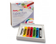 *Набор пастели для ткани Pentel FabricFun Pastels 7цв