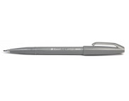 Маркер Pentel Brush Sign Pen с кисточн.наконечником СЕРЫЙ