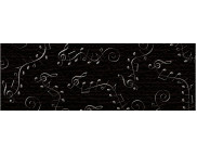 RR п Картон тисненый "Партитура" 220г 23х33см ЧЕРНЫЙ RR п Картон тисненый "Партитура" 220г 23х33см ЧЕРНЫЙ