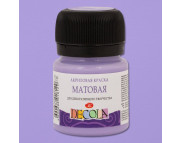 Краска акриловая матовая "Dekola" ЗХК 20мл ЛАВАНДОВАЯ