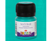 Краска акриловая матовая "Dekola" ЗХК 20мл МЯТНАЯ