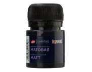 Краска акриловая матовая "Dekola" ЗХК 20мл ЧЕРНАЯ