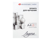 *Папка д/черчения 200гр ватман Гознак ЛАДОГА ЗХК 24л  А4