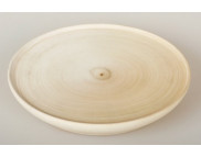Тарелка для декора круглая деревянная (липа) d140мм
