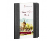 *Альбом для акварели "Watercolour book"Hahnemuhle 200гр средн.зерно 100% целлюлоза книжн./жестк.обл.30л А6. *Альбом для акварели "Watercolour book"Hahnemuhle 200гр средн.зерно 100% целлюлоза книжн./жестк.обл.30л А6.